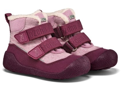 Dětské zimní barefoot boty Prewalker Midboot Vegan Snuggy Otter, Affenzahn