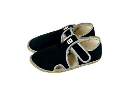 dětské barefoot přezůvky Antal Rascal Basic Black