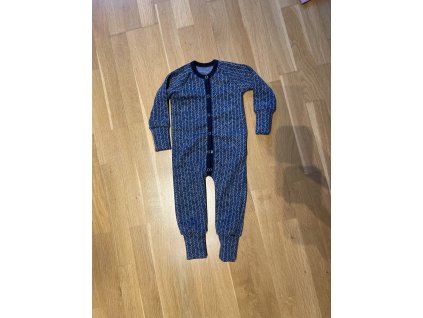 Rostoucí merino overal - jehličí modrá, Duomamas