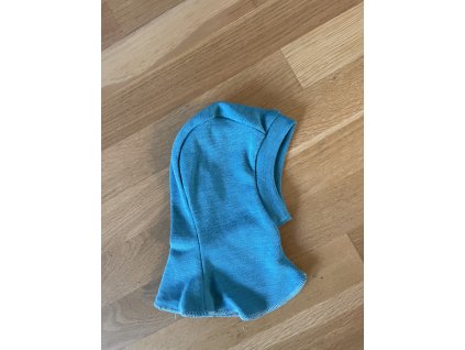 Dvouvrstvá merino kukla - tyrkysová, Duomamas