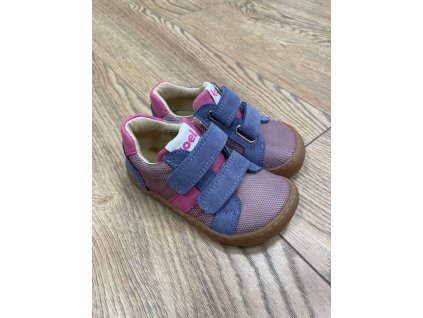 Barefoot tenisky - Denis FABRICS 3.0 PINK, KOEL4kids