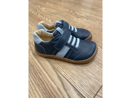 Barefoot tenisky - Dylan Leather 3.0 BLUE, KOEL4kids