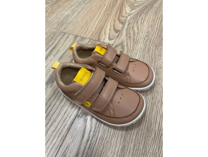 Barefoot kožené tenisky ALPHA DAWN SANDSTORM, Bobux