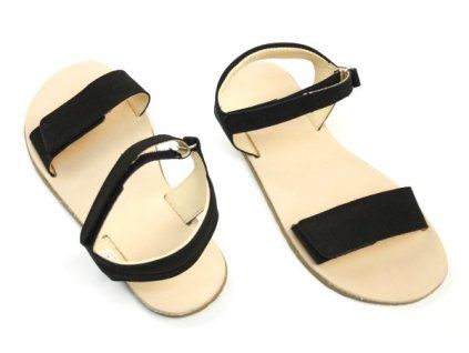 Dámské sandály Ef barefoot black (Boty pro dospělé 41)