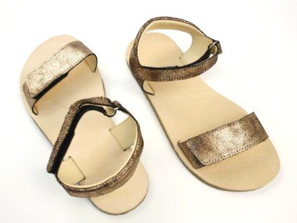 Dámské sandály Ef barefoot bronz (Boty pro dospělé 41)