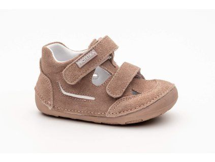 kožené barefoot sandály Protetika Jeny Old Pink