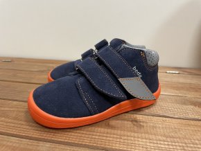 Celoroční boty s membránou - Blue mandarine (semiš), Boty Beda