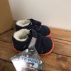 Zimní kožené boty s kožíškem a membránou na suchý zip - Blue Mandarine, Boty Beda