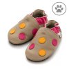 liliputi soft paws baby shoes polka dots pink 4263