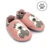 Liliputi PAWS Polar Teddy měkké kožené capáčky