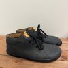 Kotníkové kožené barefoot boty BF80 - černá, Pegres