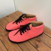 Unisex kotníkové barefoot boty PEGRES BF80 - lososová