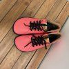 Unisex kotníkové barefoot boty PEGRES BF80 - lososová