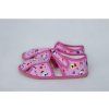 Barefoot bačkory s průřezy - Pink Teddy, Baby bare shoes – barefoot boty