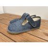 Bačkůrky - GREY Denim (BF 060010/W), Boty Beda
