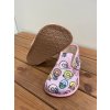 Barefoot Pegres papučky BF01 - DONUT RŮŽOVÁ, Pegres