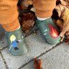 Liliputi PAWS Fireman měkké kožené capáčky