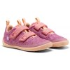 Dětské barefoot boty Affenzahn Sneaker Knit Happy - Flamingo, Affenzahn
