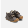 tmavě hnědé barefoot boty Bundgaard Petit Flower