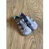 Barefoot bačkory/přezůvky - Jednorožec/duha šedá KTR barefoot