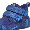 Kotníčkové celoroční boty s membránou Prewalker Lowboot Leather - Talky Elephant, Affenzahn – barefoot boty