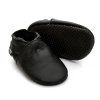kožené barefoot capáčky Liliputi PAWS Black Panther