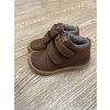 Zateplená barefoot kotníková obuv - DON 2.0 WOOL CHOCOLATE/HNĚDÁ, KOEL4kids