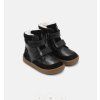 Zimní barefoot boty BASIL STRAP TEX - BLACK, Bundgaard