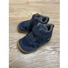 Zateplená barefoot kotníková obuv - Beau Tex Wool Blue, KOEL4kids