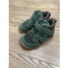 Zateplená barefoot kotníková obuv - Beau Tex Wool Olive, KOEL4kids