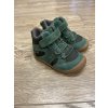 Zateplená barefoot kotníková obuv - Beau Tex Wool Olive, KOEL4kids