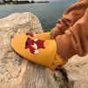 kožené barefoot capáčky Liliputi PAWS Fox
