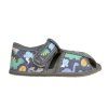 Barefoot bačkory s průřezy - DINO, Baby bare shoes – barefoot boty