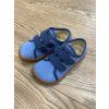 Barefoot plátěné tenisky DUD 2.0 Textile - Blue/modrá, Koel4Kids