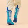 Dětské barefoot holínky Rainboot Vegan Plashy - Shark/modrá, Affenzahn – detail
