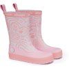 dětské barefoot holínky Affenzahn Rainboot Vegan Plashy Unicorn růžové