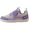 dětské barefoot boty Reima Tepastelu light beige s membránou