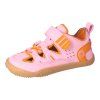 dětské barefoot sandály QNUFFS Lerche fleur papaya pratelné