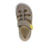 světle šedé barefoot sandály Froddo s elastickými pásky