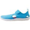 dětské barefoot sandály Reima Rantaan turquoise blue