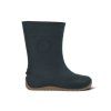RAYVE Dětské barefoot holínky MONSOON - Black/Caramel