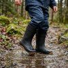 RAYVE Dětské barefoot holínky MONSOON COVER - Dark blue/tmavě modrá