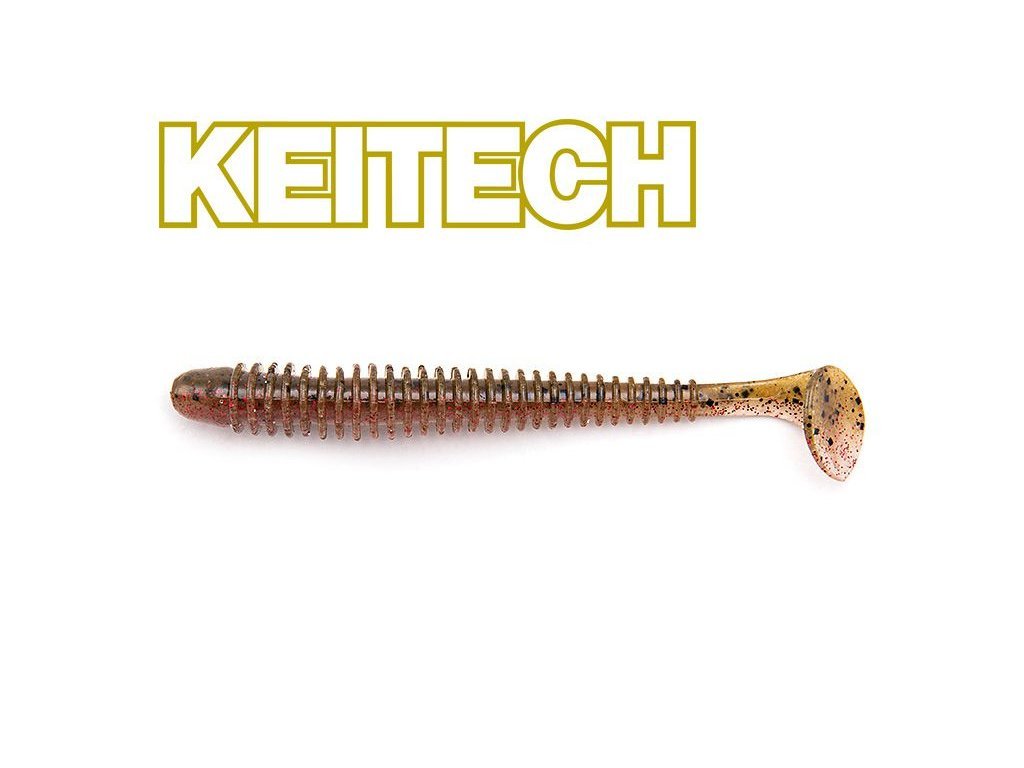 Gumová nástraha pro přívlač dravců keitech Swing Impact