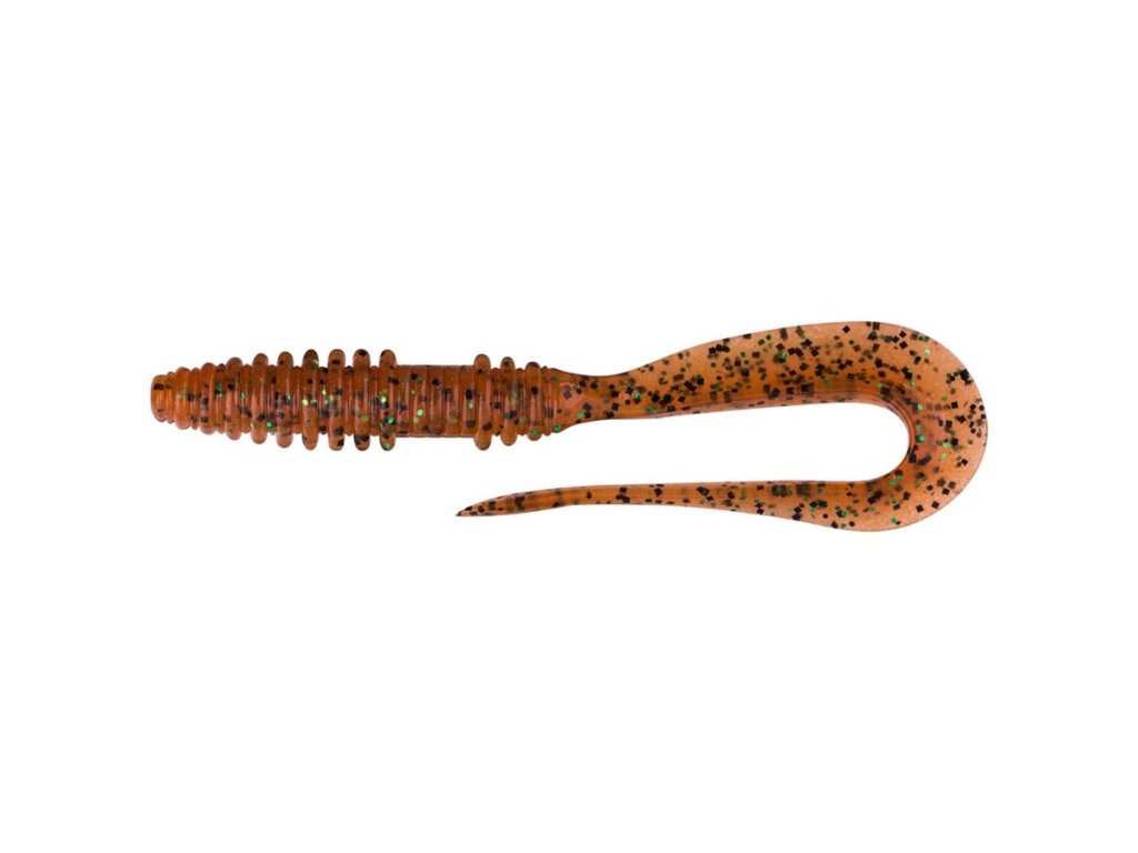Soft lure Keitech Mad Wag Mini 3,5" 8,9cm Orange Pepper (10ks)