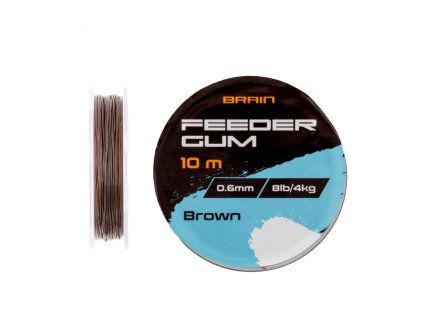 F-Gum 0.6mm 8lb/4kg 10m Brown