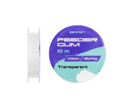 F-Gum 0.6mm 8lb/4kg 10m Transparent