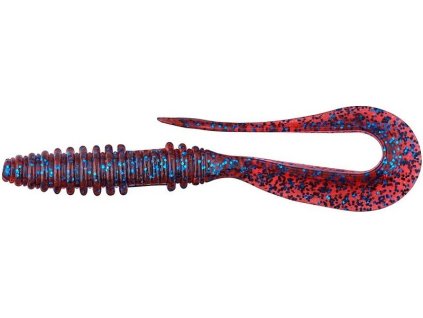 Soft lure Keitech Mad Wag 4,5" 11,5cm Grape (9ks)
