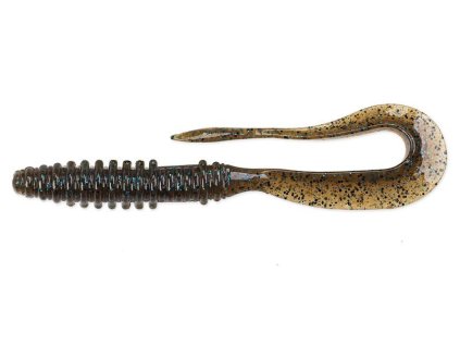 Soft lure Keitech Mad Wag 4,5" 11,5cm Green Pumpkin PP Blue 207S (9ks)