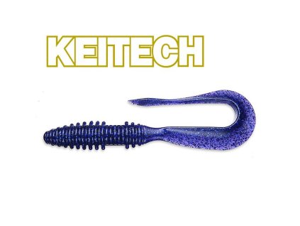 Gumová Nástraha Keitech Mad Wag 7" 17,8cm Midnight Blue (6ks)