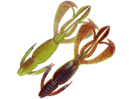 Soft lure Keitech Crazy Flapper 3,6'' 9cm  Grape Chart Red Flk EA15T(7ks)